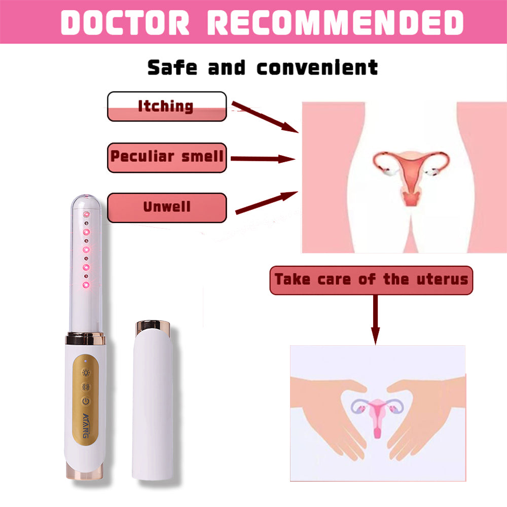 Vaginalatrophie-Behandlung. Weibliche Trockenheit nach der Menopause. Lasertherapie bei vaginaler Pilzinfektion 